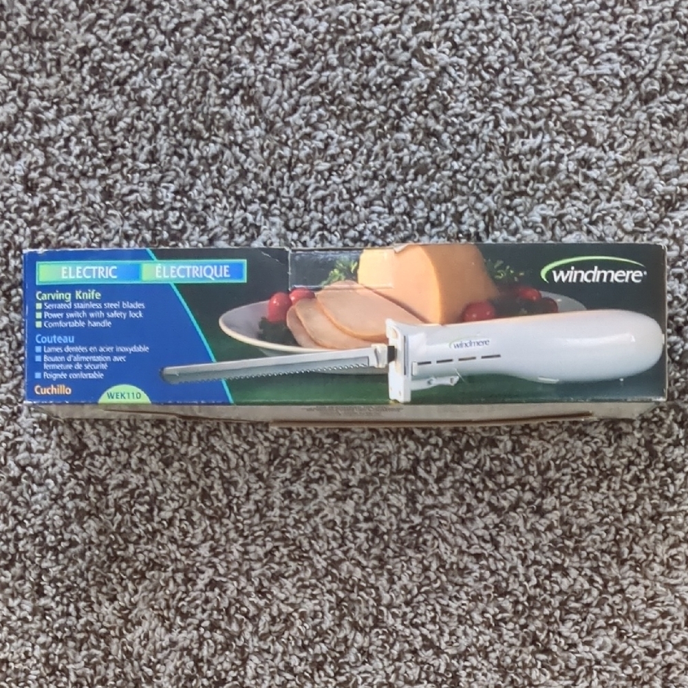 Windmere Electric Carving Knife - White